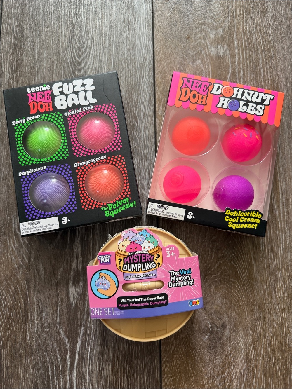 Teenie NeeDoh & Mystery Dumpling Squeeze Bundle
